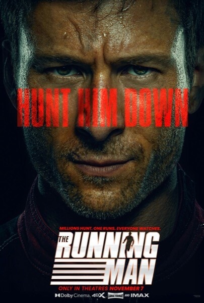 《逃亡遊戲/The Running Man》電影海報