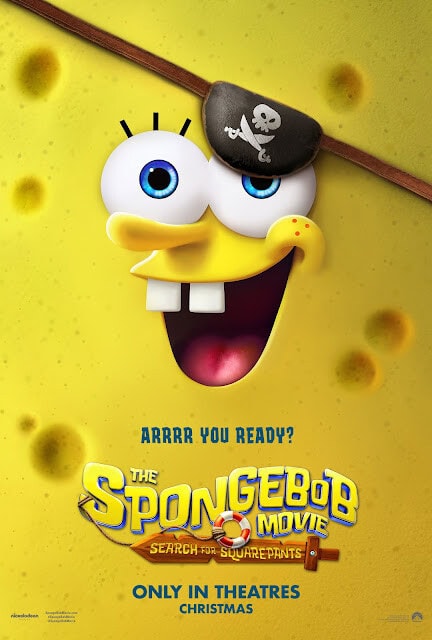 《海綿寶寶：深海尋「寶」/The SpongeBob Movie : Search For SquarePants》前導海報