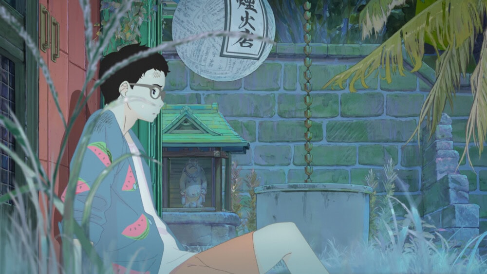 《花綠青綻放之時》劇照:敬太郎在帶刀煙火店