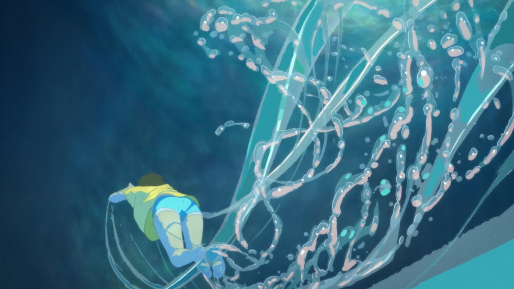 《花綠青綻放之時》劇照:水底場景展現獨特美術風格